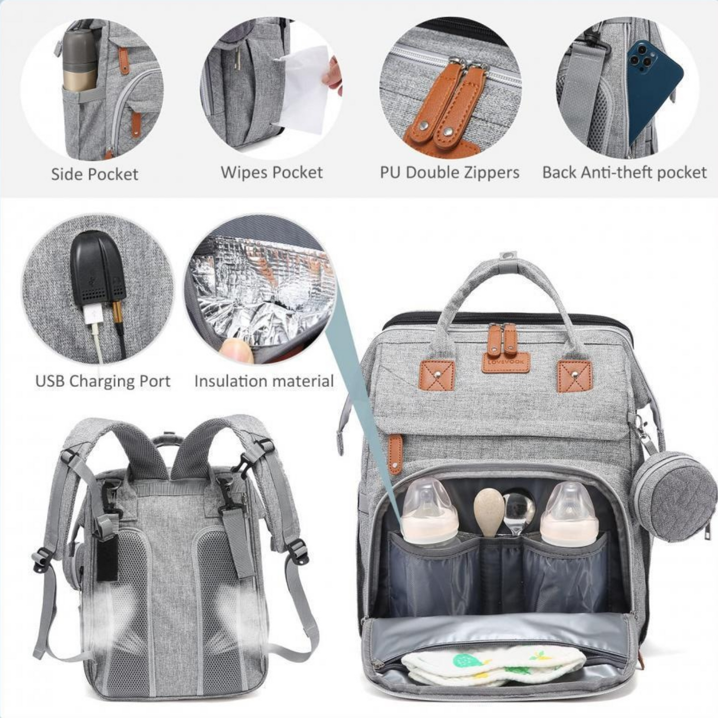 EverBaby™ Portable Baby Bed Bag